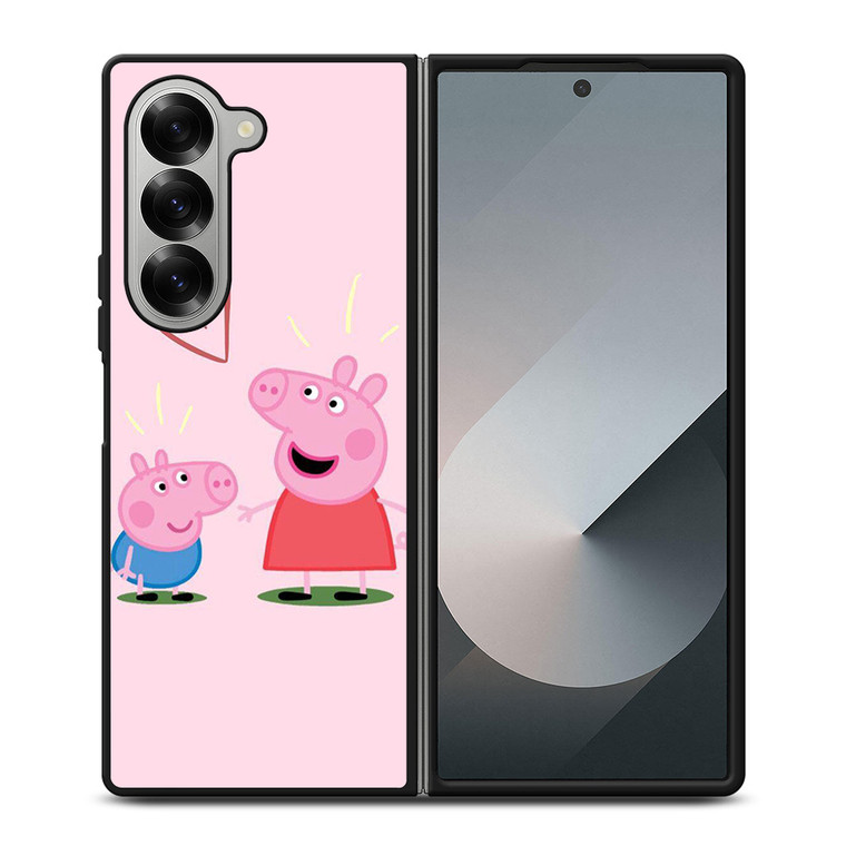 PEPPA PIG LOVE Samsung Z Fold 6 Case