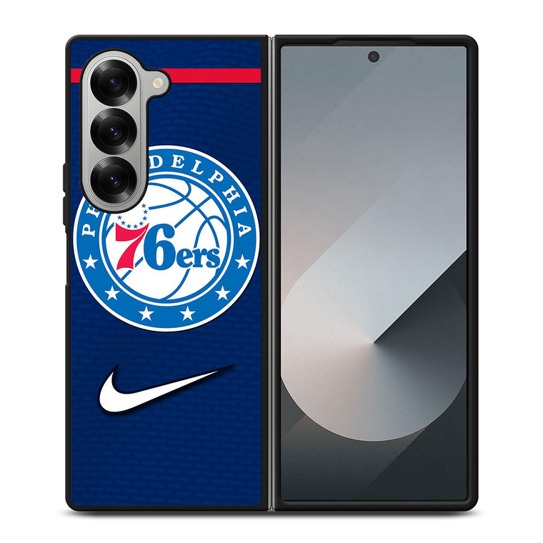 PHILADELPHIA 76ERS NBA 3 Samsung Z Fold 6 Case