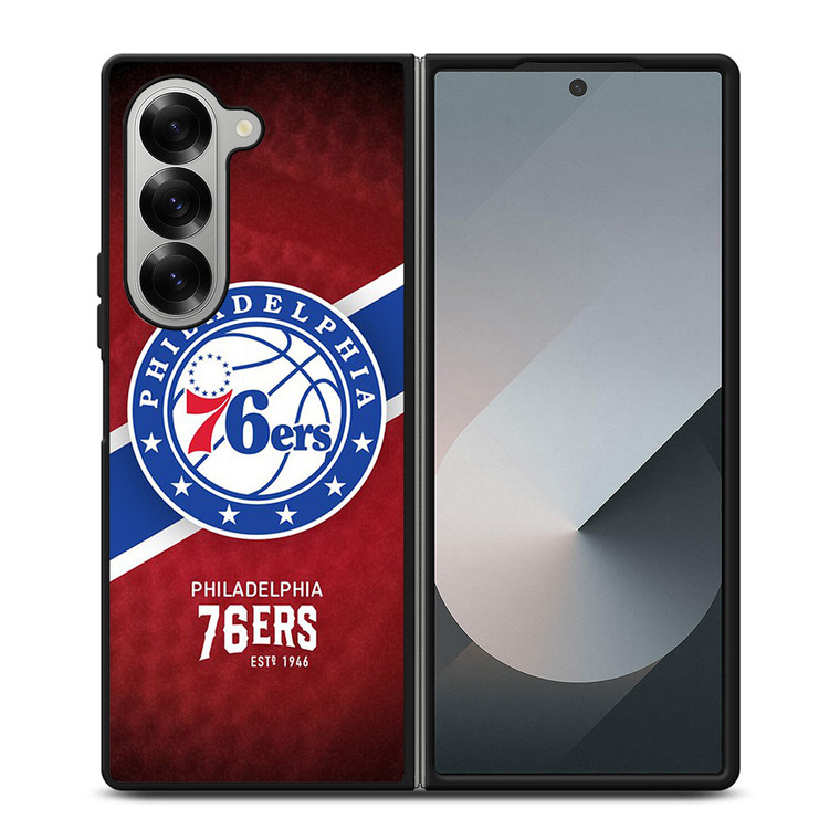 PHILADELPHIA 76ERS NBA Samsung Z Fold 6 Case