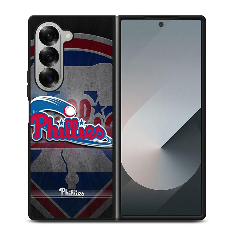 PHILADELPHIA PHILLIES LOGO 4 Samsung Z Fold 6 Case