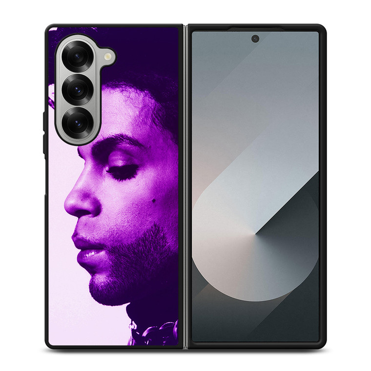 PRINCE PURPLE RAIN FACE Samsung Z Fold 6 Case