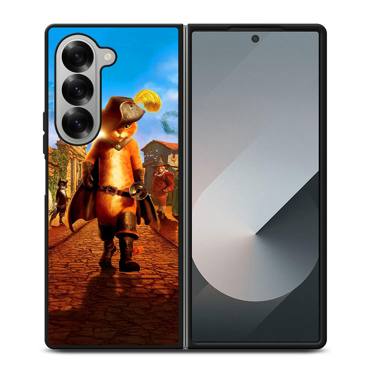 PUSS IN BOOTS COOL MOVIE Samsung Z Fold 6 Case