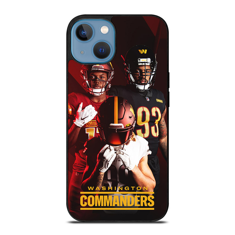 WASHINGTON COMMANDERS PLAYERS iPhone 13 Case