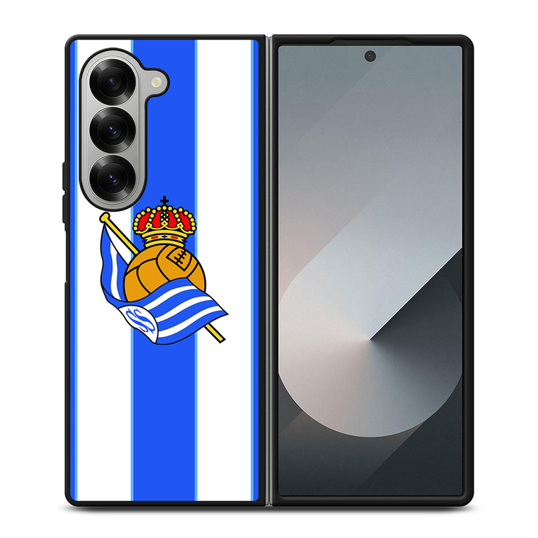 REAL SOCIEDAD LOGO Samsung Z Fold 6 Case