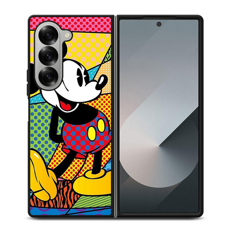 ROMERO BRITTO MICKEY MOUSE Samsung Z Fold 6 Case