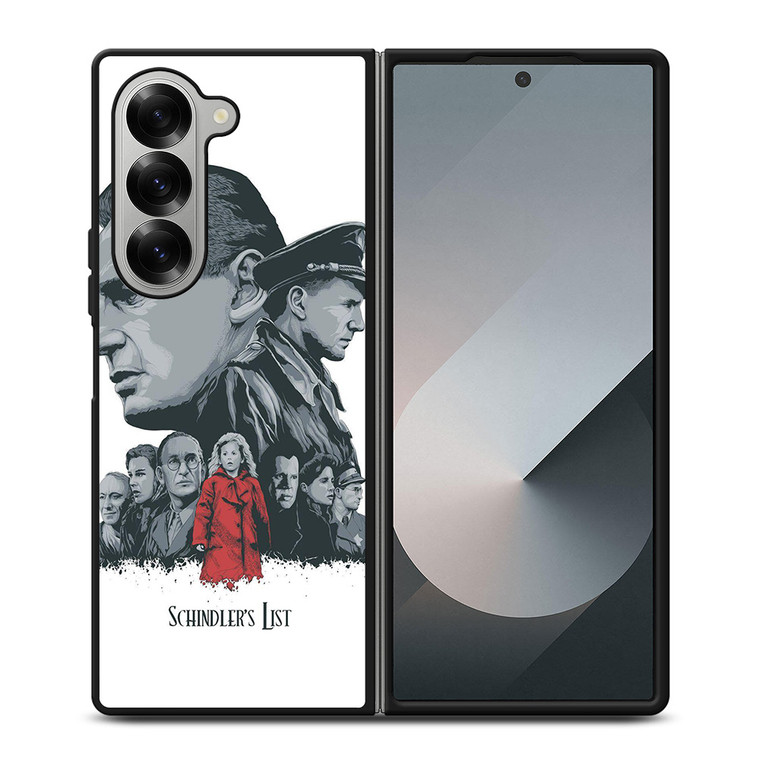 SCHINDLER'S LIST CHARACTERS ART Samsung Z Fold 6 Case