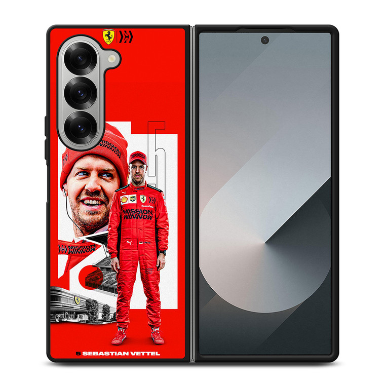 SEBASTIAN VETTEL FORMULA ONE 4 Samsung Z Fold 6 Case
