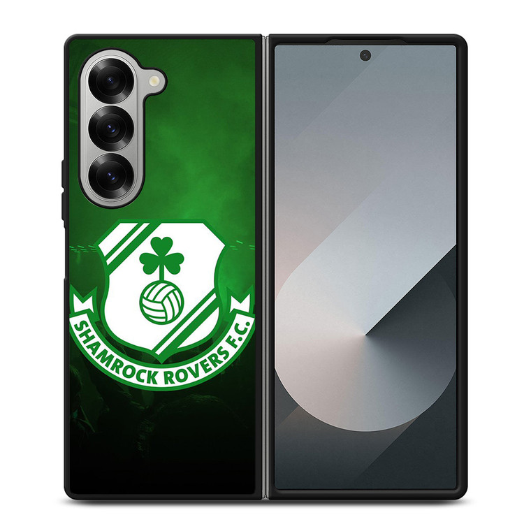 SHAMROCK ROVERS FC LOGO Samsung Z Fold 6 Case