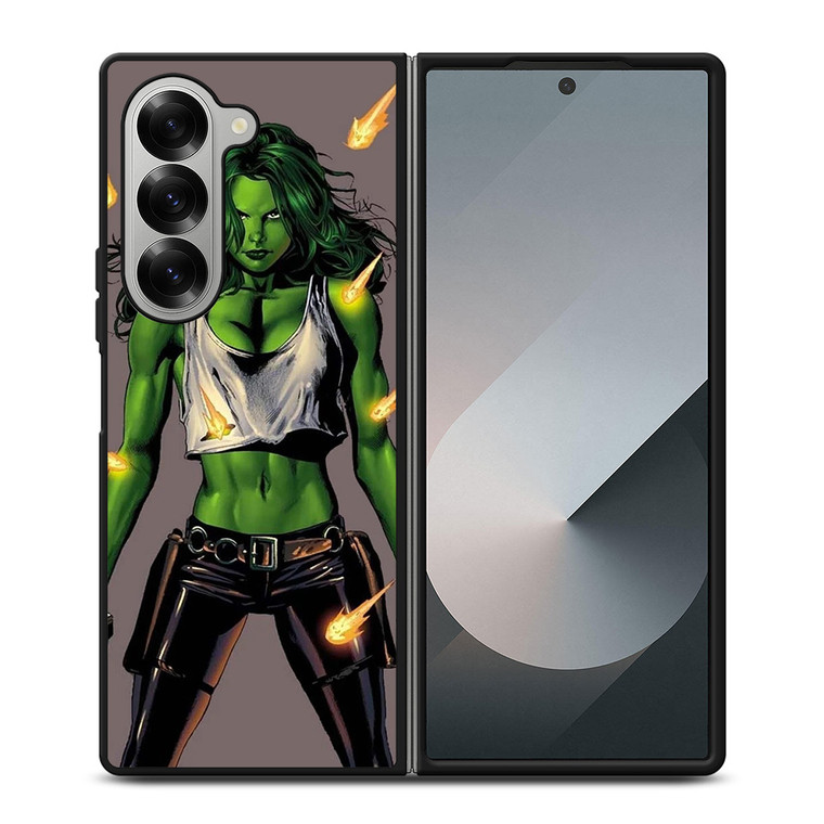 SHE HULK MARVEL 3 Samsung Z Fold 6 Case