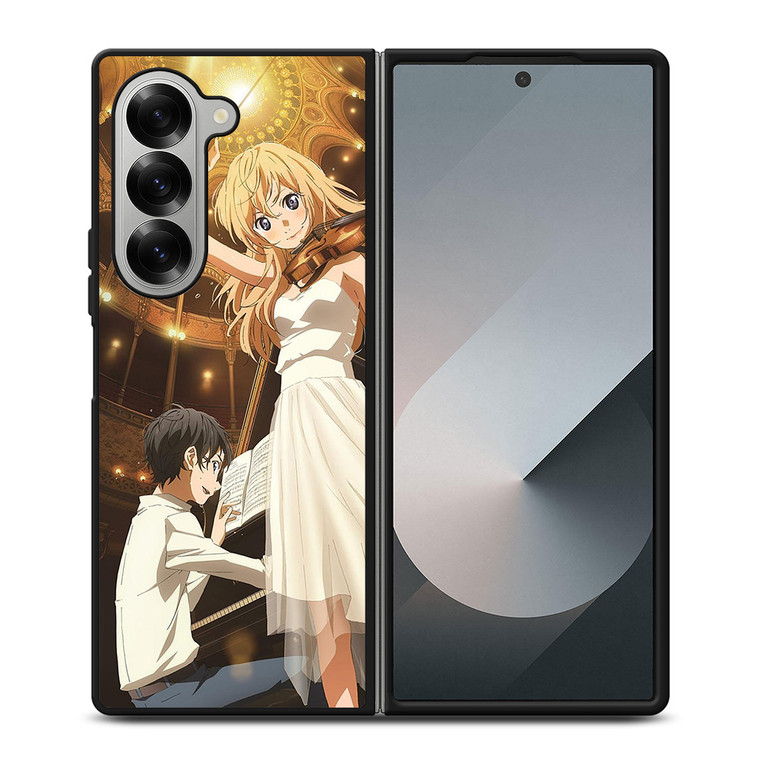 SHIGATSU WA KIMI NO USO KAORI ANIME Samsung Z Fold 6 Case