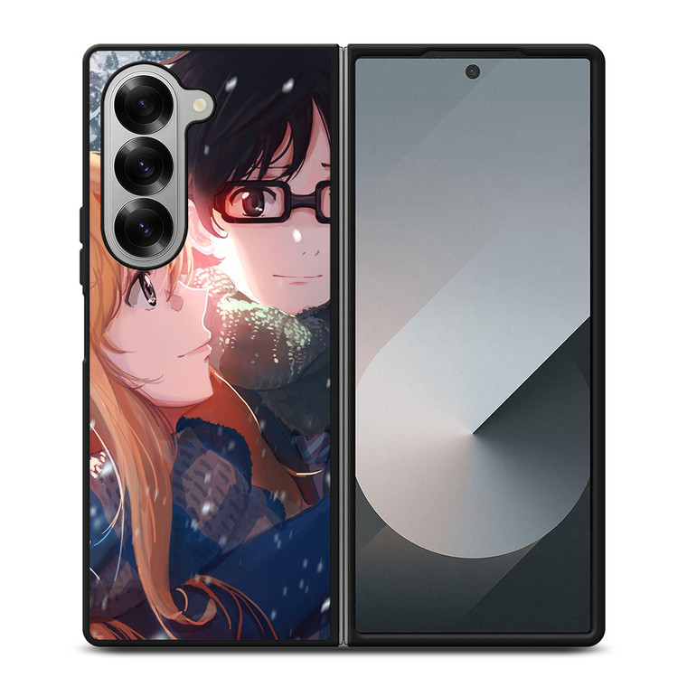 SHIGATSU WA KIMI NO USO Samsung Z Fold 6 Case