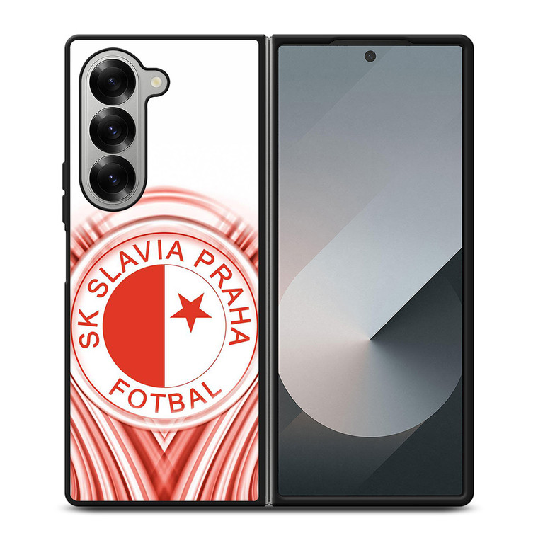 SK SLAVIA PRAHA LOGO Samsung Z Fold 6 Case