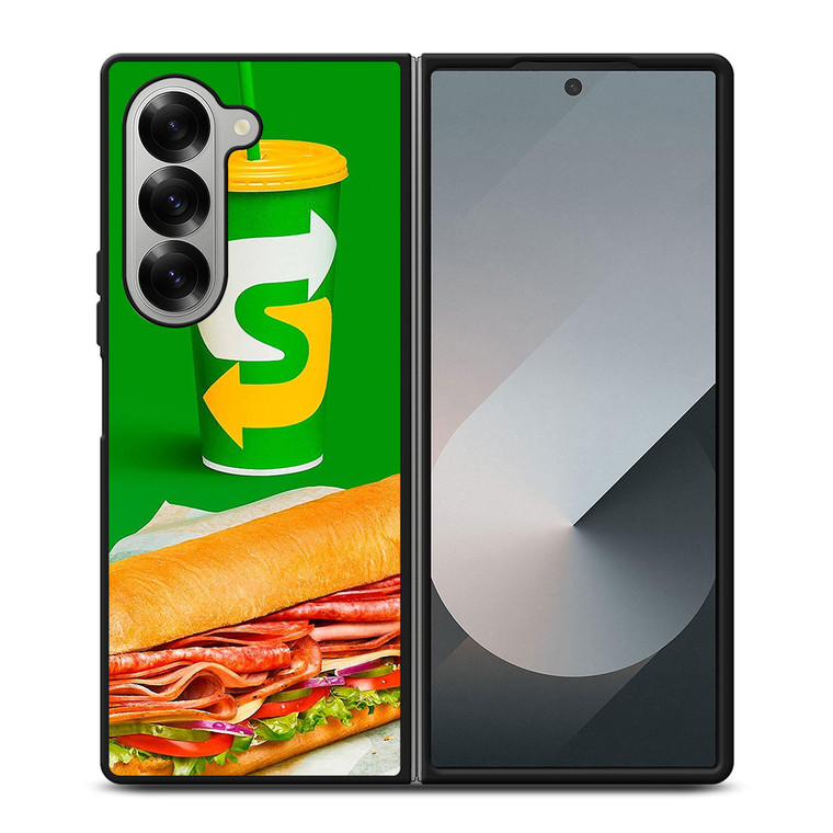 SUBWAY SANDWICH YUMMY Samsung Z Fold 6 Case