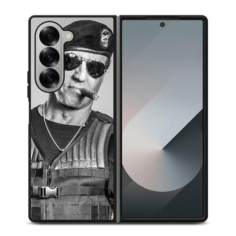 SYLVESTER STALLONE EXPENDABLES Samsung Z Fold 6 Case