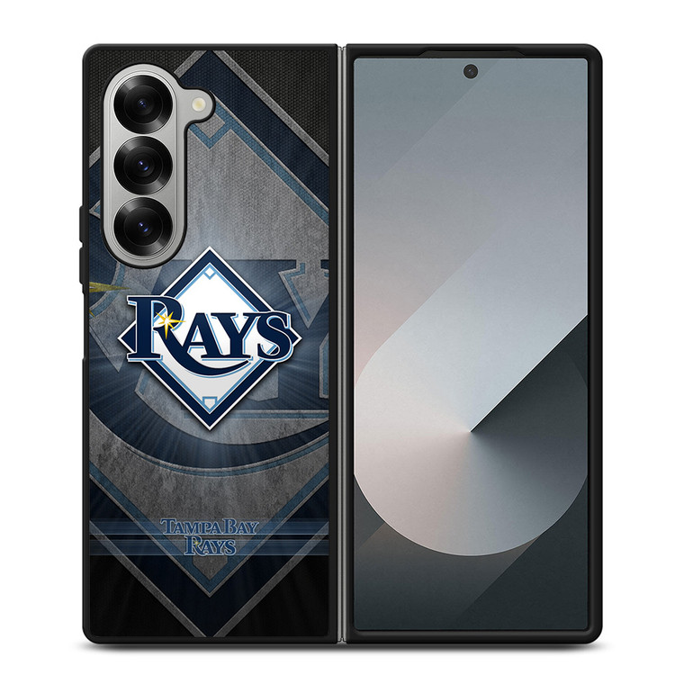 TAMPA BAY RAYS MLB LOGO 3 Samsung Z Fold 6 Case