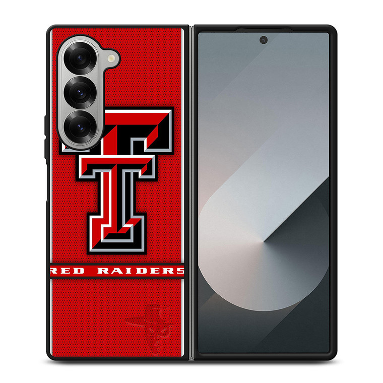 TEXAS TECH RED RAIDERS LOGO Samsung Z Fold 6 Case