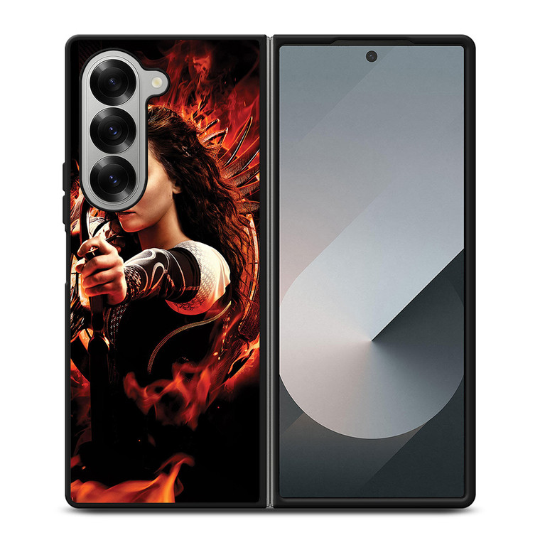 THE HUNGER GAMES CATCHING FIRE Samsung Z Fold 6 Case