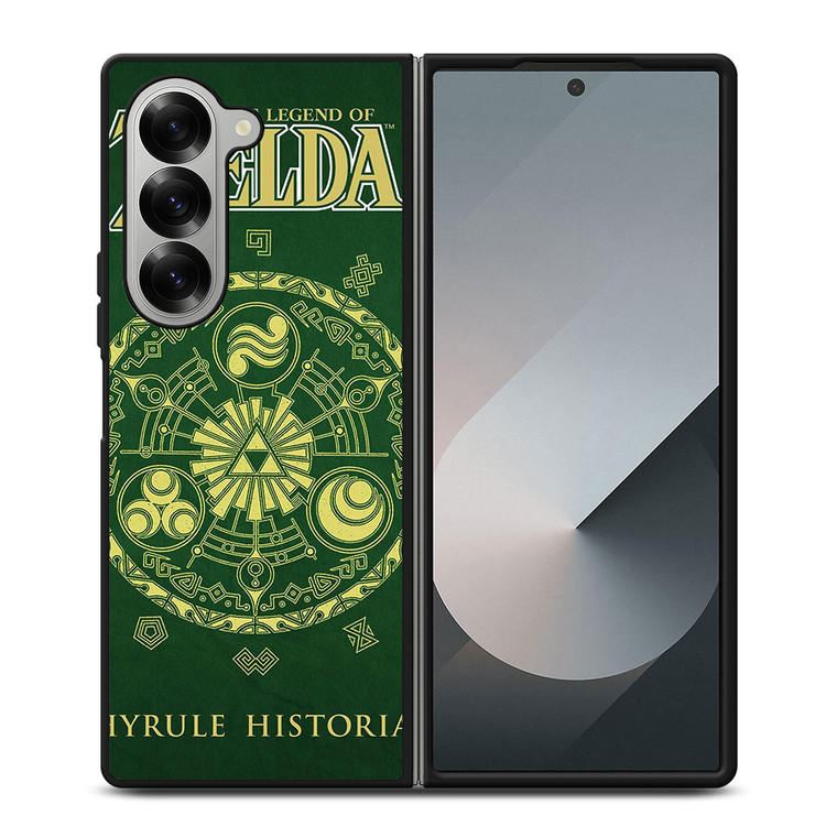 THE LEGEND OF ZELDA HYRULE HISTORIA Samsung Z Fold 6 Case THE LEGEND OF ZELDA HYRULE HISTORIA Samsung Z Fold 6 Case