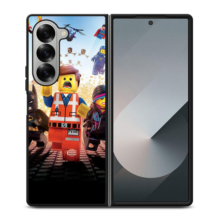 THE LEGO MOVIE CHARACTERS Samsung Z Fold 6 Case