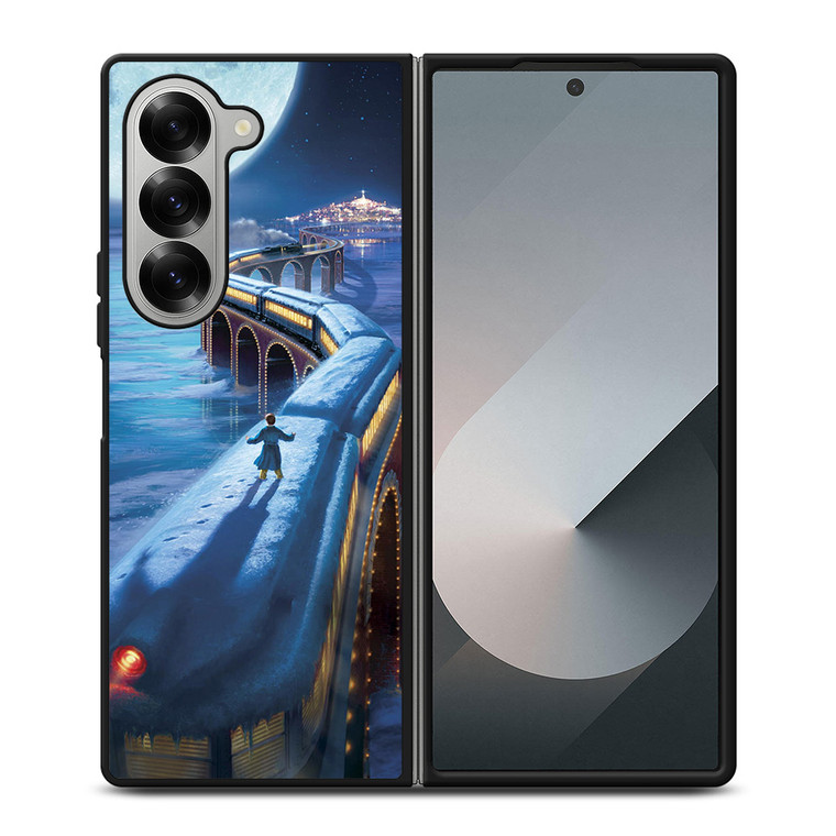 THE POLAR EXPRESS ART Samsung Z Fold 6 Case THE POLAR EXPRESS ART Samsung Z Fold 6 Case