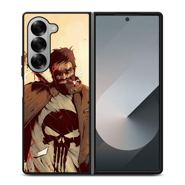 THE PUNISHER MARVEL COMICS Samsung Z Fold 6 Case THE PUNISHER MARVEL COMICS Samsung Z Fold 6 Case