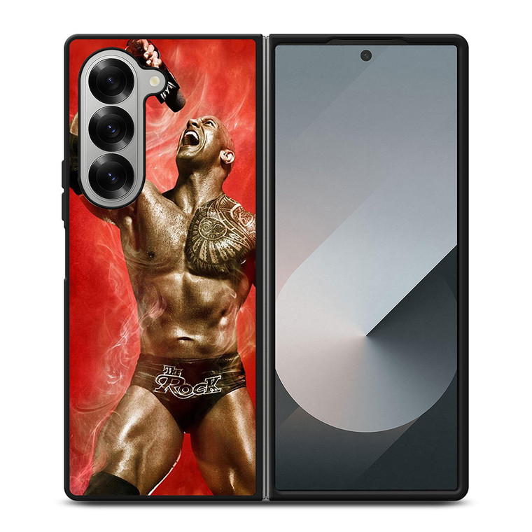 THE ROCK WWE CHAMPIONS 2 Samsung Z Fold 6 Case THE ROCK WWE CHAMPIONS 2 Samsung Z Fold 6 Case