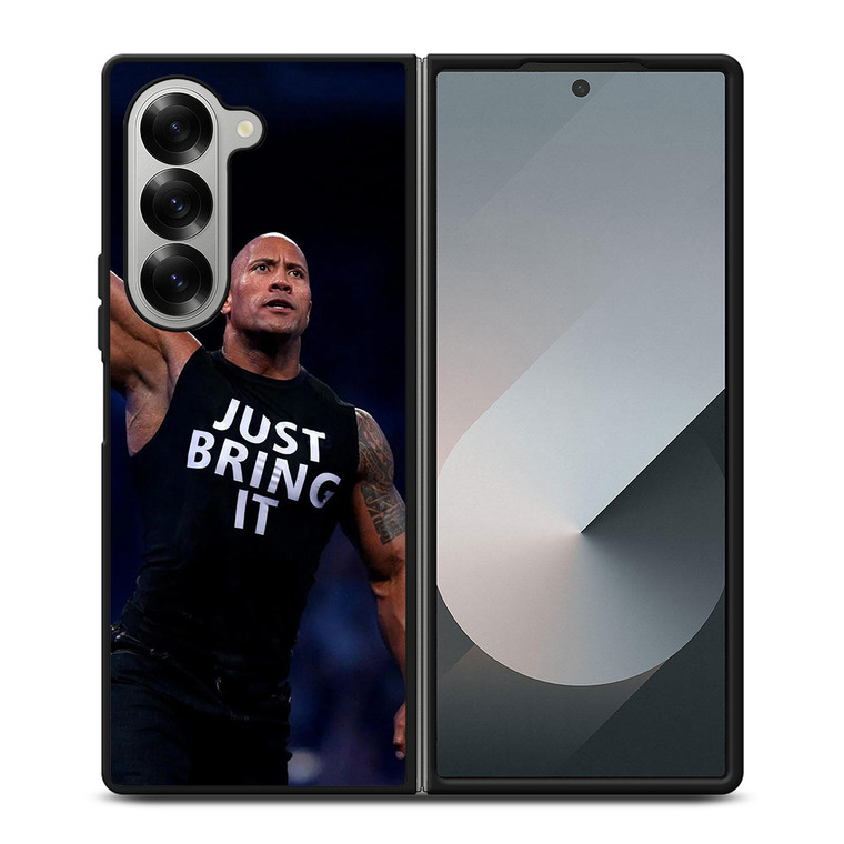 THE ROCK WWE CHAMPIONS 3 Samsung Z Fold 6 Case THE ROCK WWE CHAMPIONS 3 Samsung Z Fold 6 Case