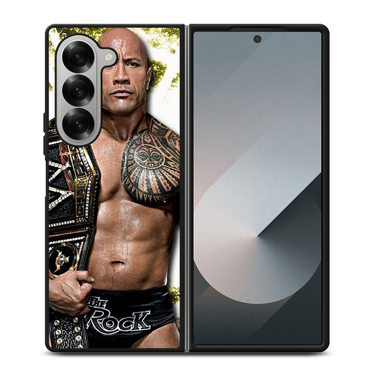 THE ROCK WWE CHAMPIONS 4 Samsung Z Fold 6 Case THE ROCK WWE CHAMPIONS 4 Samsung Z Fold 6 Case