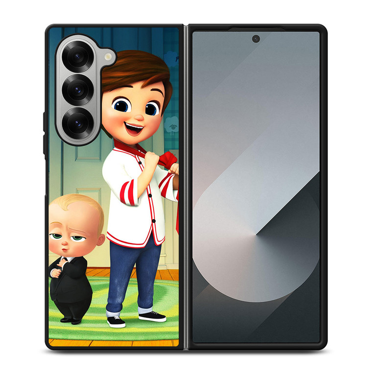 TIM AND THE BOSS BABY Samsung Z Fold 6 Case TIM AND THE BOSS BABY Samsung Z Fold 6 Case