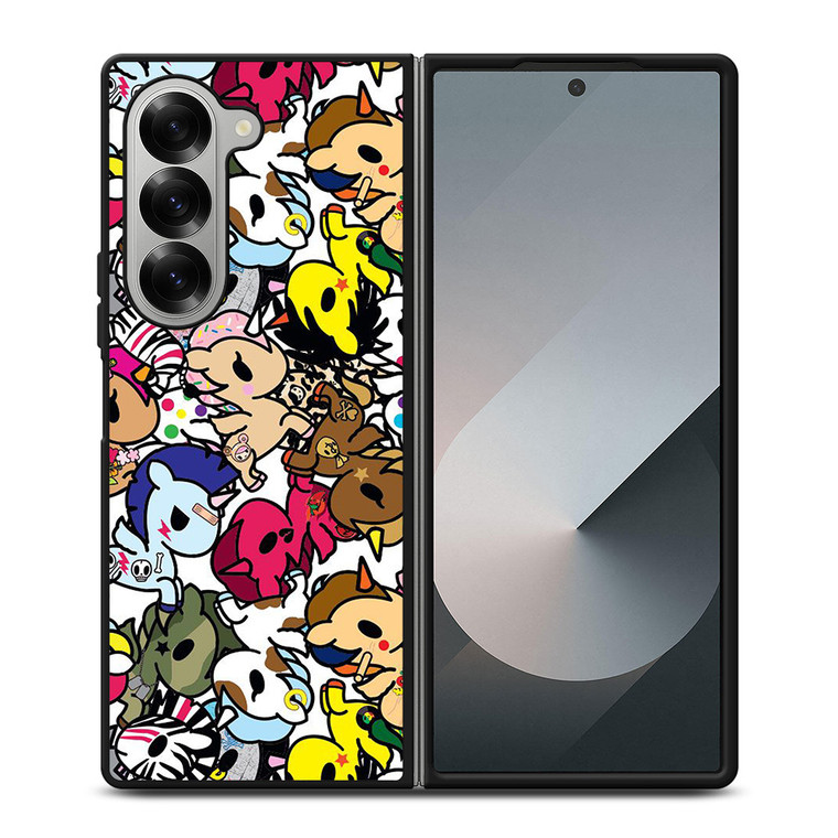 TOKIDOKI UNICORNO COLLAGE Samsung Z Fold 6 Case TOKIDOKI UNICORNO COLLAGE Samsung Z Fold 6 Case
