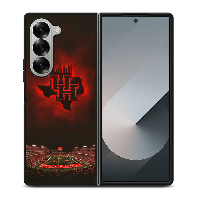 UNIVERSITY OF HOUSTON COUGARS STADIUM Samsung Z Fold 6 Case UNIVERSITY OF HOUSTON COUGARS STADIUM Samsung Z Fold 6 Case
