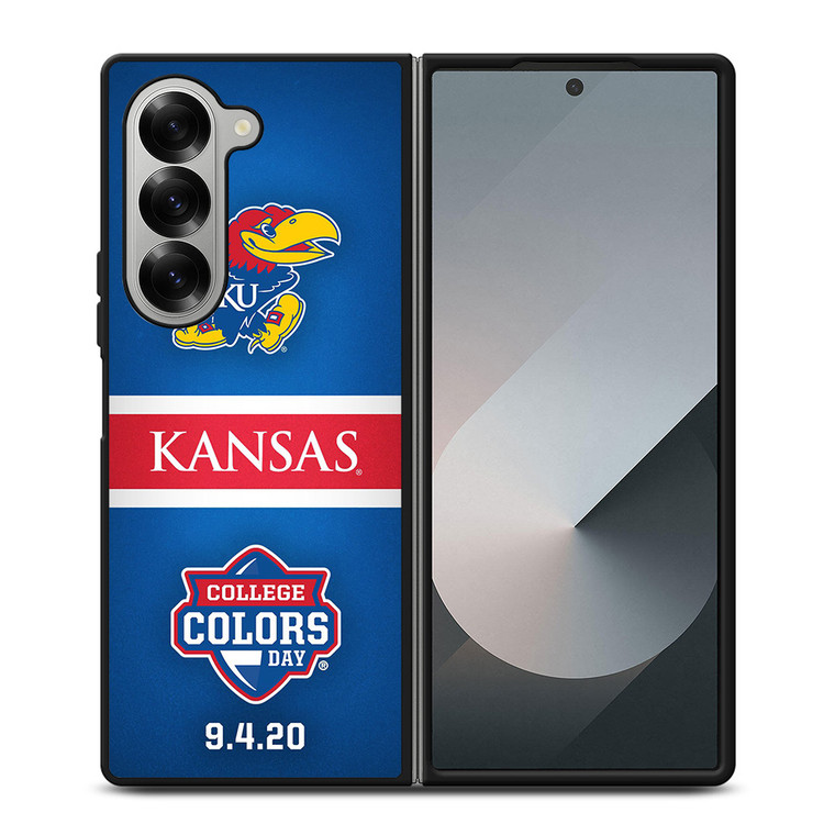 UNIVERSITY OF KANSAS JAYHAWKS Samsung Z Fold 6 Case UNIVERSITY OF KANSAS JAYHAWKS Samsung Z Fold 6 Case