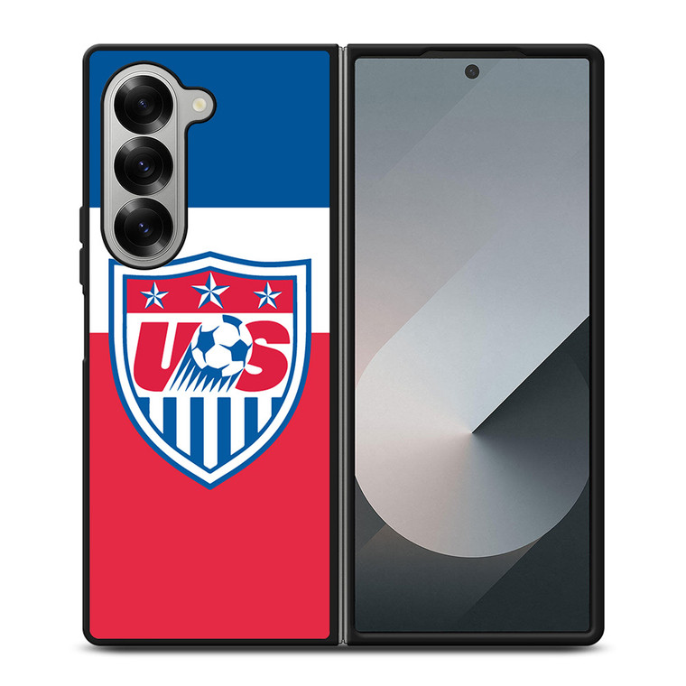 US SOCCER LOGO 4 Samsung Z Fold 6 Case