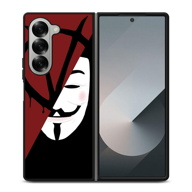 V FOR VENDETTA LOGO 2 Samsung Z Fold 6 Case