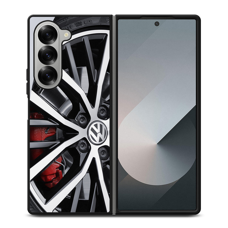 VW VOLKSWAGEN WHEEL 2 Samsung Z Fold 6 Case VW VOLKSWAGEN WHEEL 2 Samsung Z Fold 6 Case