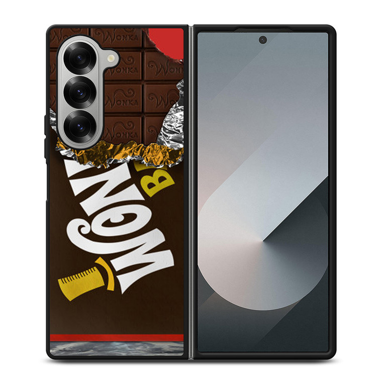 WILLY WONKA CHOCOLATE BAR Samsung Z Fold 6 Case