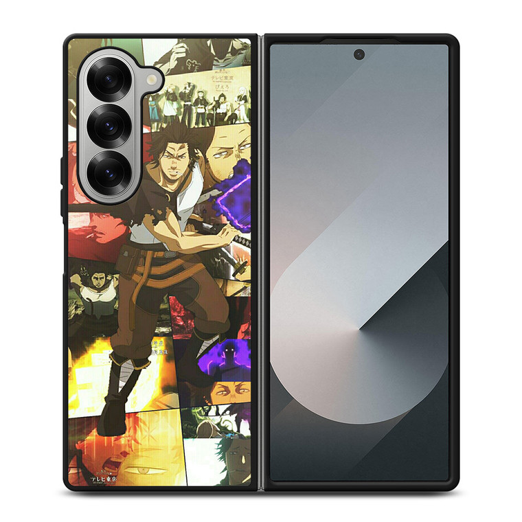 YAMI BLACK CLOVER COLLAGE 3 Samsung Z Fold 6 Case