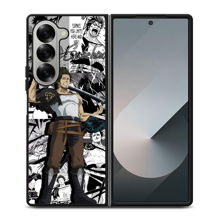 YAMI BLACK CLOVER COLLAGE 4 Samsung Z Fold 6 Case