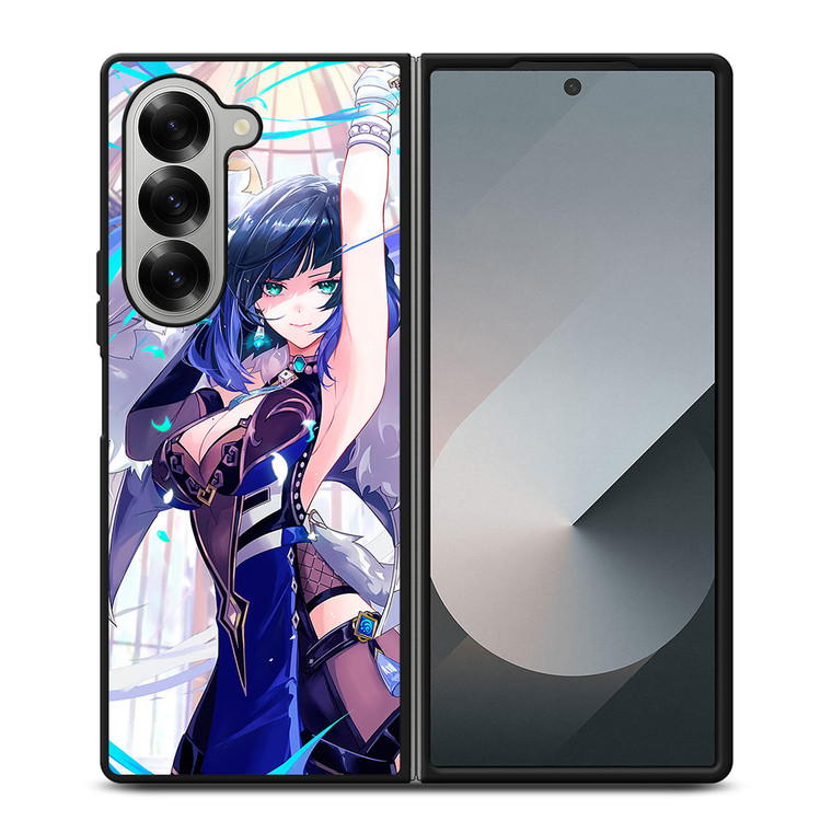 YELAN GENSHIN IMPACT 2 Samsung Z Fold 6 Case YELAN GENSHIN IMPACT 2 Samsung Z Fold 6 Case