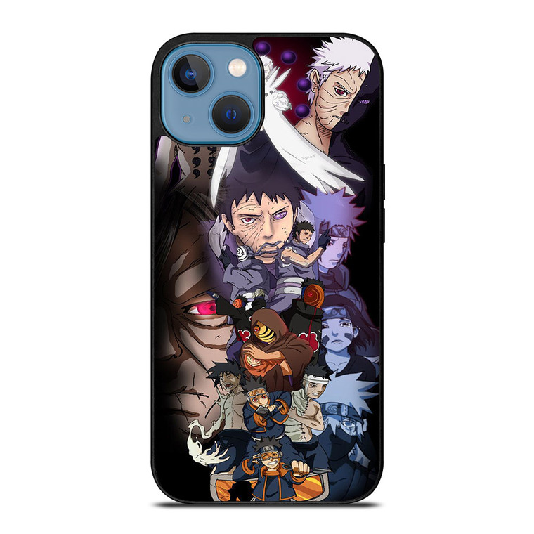 OBITO UCHIHA COLLAGE iPhone 13 Case