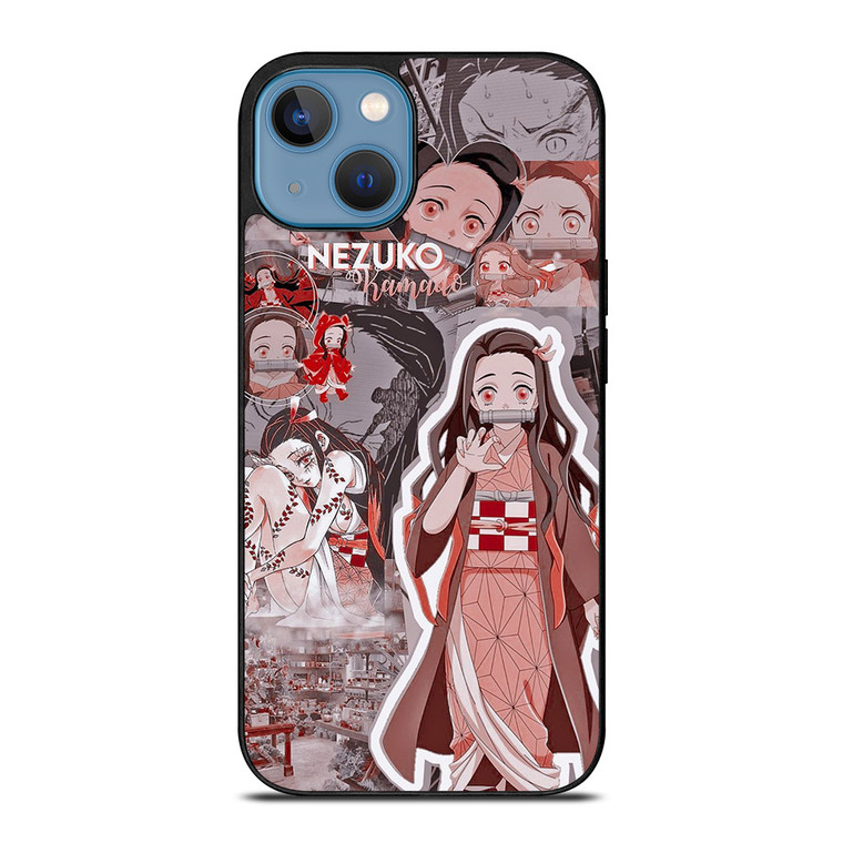 NEZUKO KAMADO DEMON SLAYER COLLAGE iPhone 13 Case