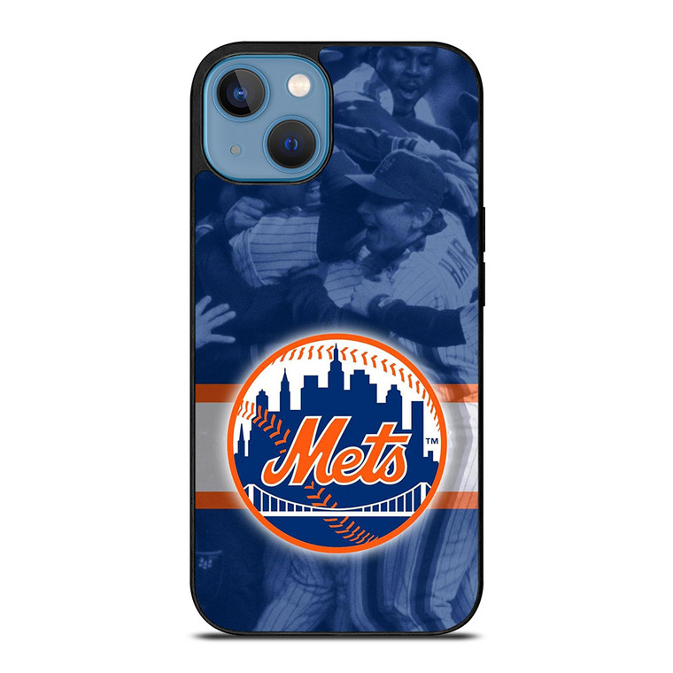 NEW YORK METS LOGO 4 iPhone 13 Case