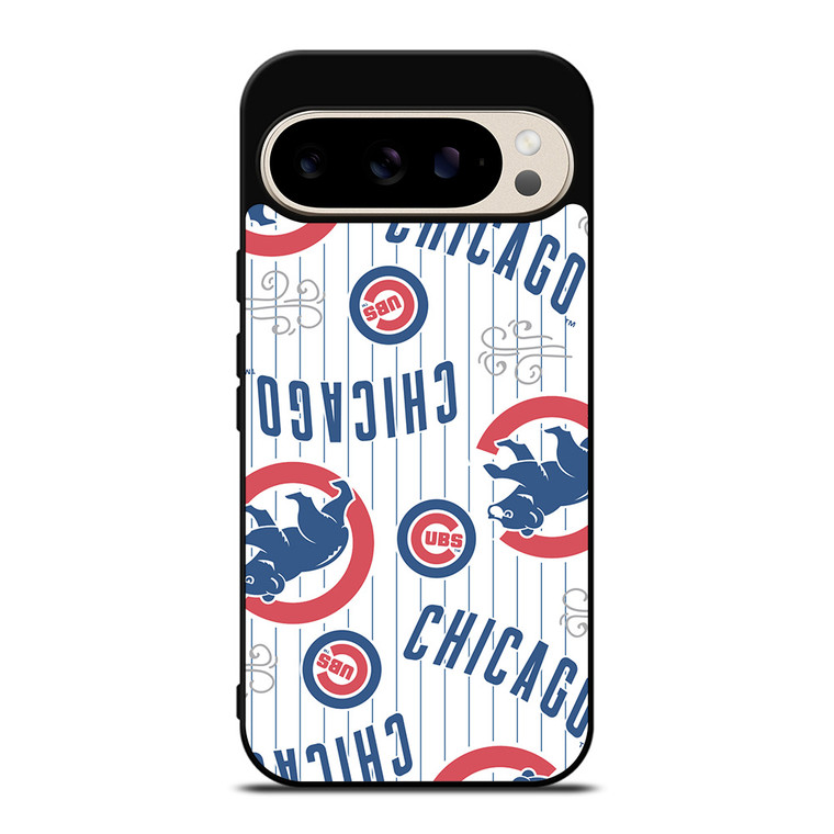 CHICAGO CUBS PATTERN Google Pixel 9 Pro Case