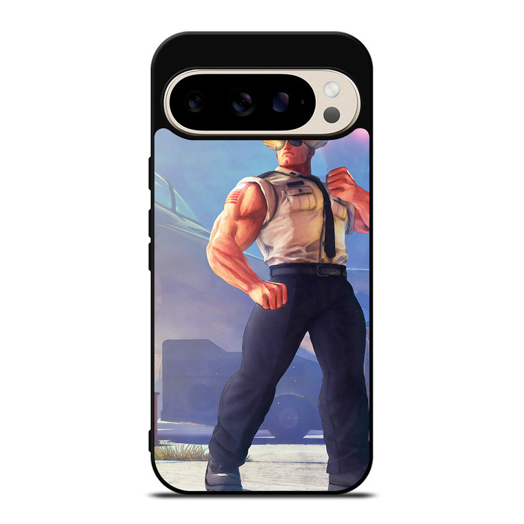 GUILE STREET FIGHTER Google Pixel 9 Pro Case