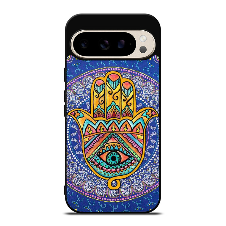 HAMSA EVIL EYE HAND Google Pixel 9 Pro Case HAMSA EVIL EYE HAND Google Pixel 9 Pro Case