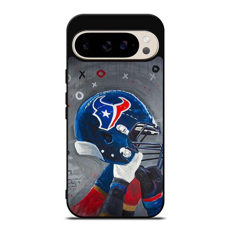 HOUSTON TEXANS HELMET 3 Google Pixel 9 Pro Case HOUSTON TEXANS HELMET 3 Google Pixel 9 Pro Case