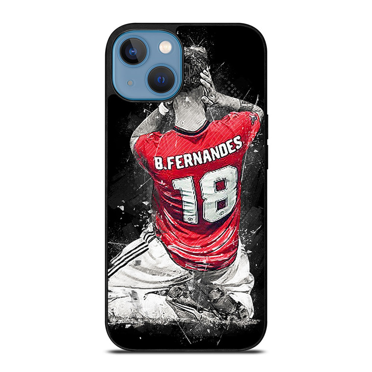 BRUNO FERNANDES MANCHESTER UNITED 2 iPhone 13 Case