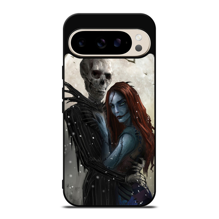 NIGHTMARE BEFORE CHRISTMAS JACK AND SALLY 4 Google Pixel 9 Pro Case