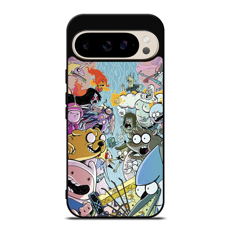 REGULAR SHOW CHARACTERS Google Pixel 9 Pro Case