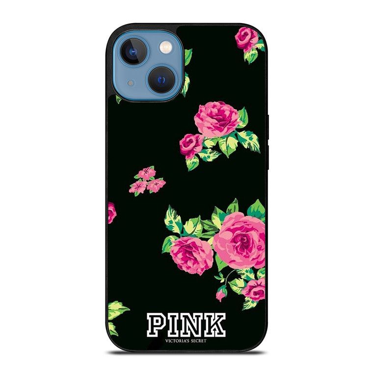 VICTORIA'S SECRET FLORAL PINK iPhone 13 Case VICTORIA'S SECRET FLORAL PINK iPhone 13 Case